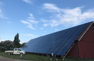 Solceller